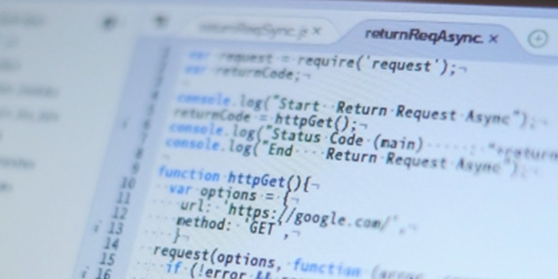 開発中のソースコードを表示した画面